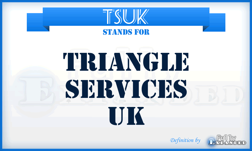 TSUK - Triangle Services UK