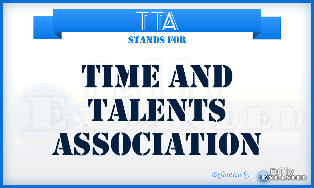 TTA - Time and Talents Association