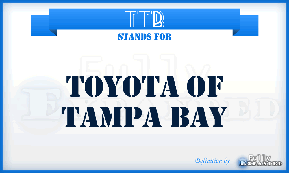 TTB - Toyota of Tampa Bay