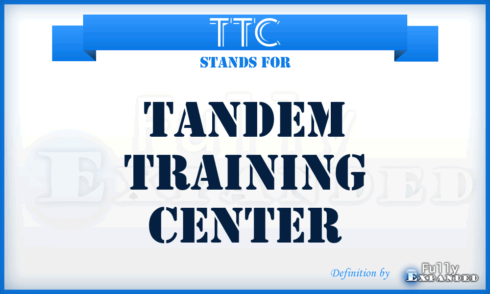 TTC - Tandem Training Center