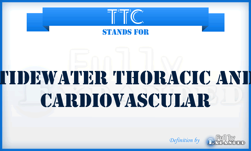 TTC - Tidewater Thoracic and Cardiovascular