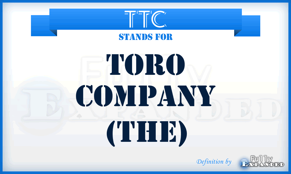 TTC - Toro Company (The)