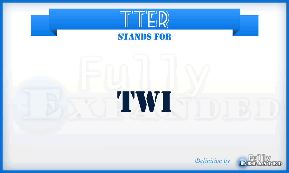 TTER - Twi