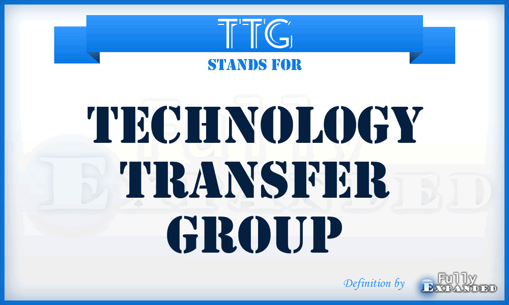 TTG - Technology Transfer Group