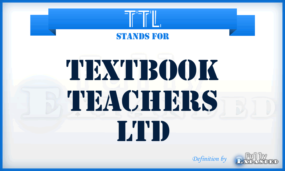 TTL - Textbook Teachers Ltd