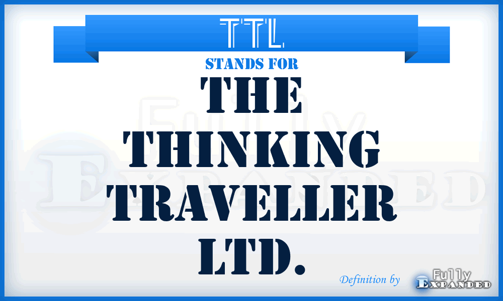 TTL - The Thinking Traveller Ltd.