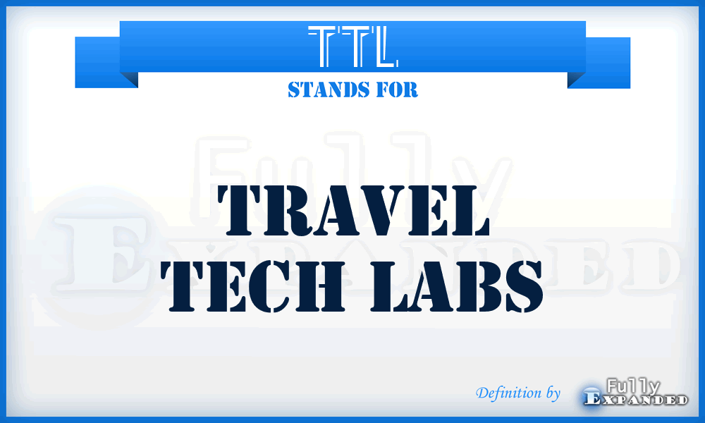 TTL - Travel Tech Labs