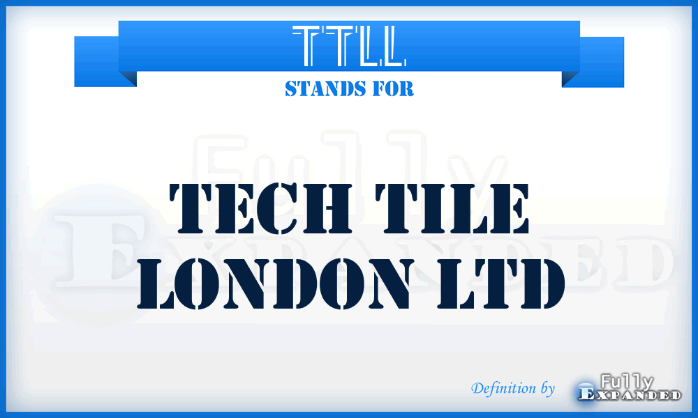 TTLL - Tech Tile London Ltd