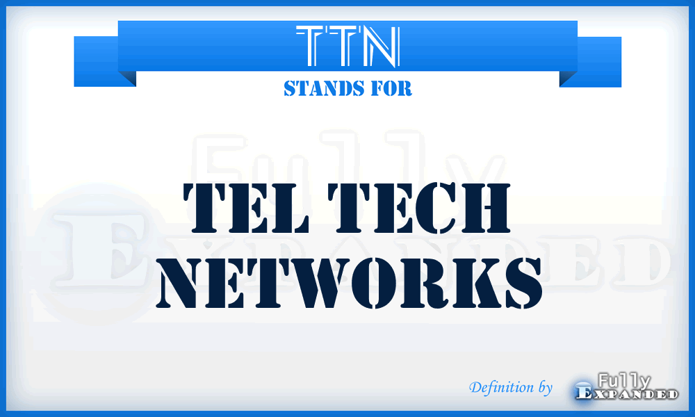 TTN - Tel Tech Networks