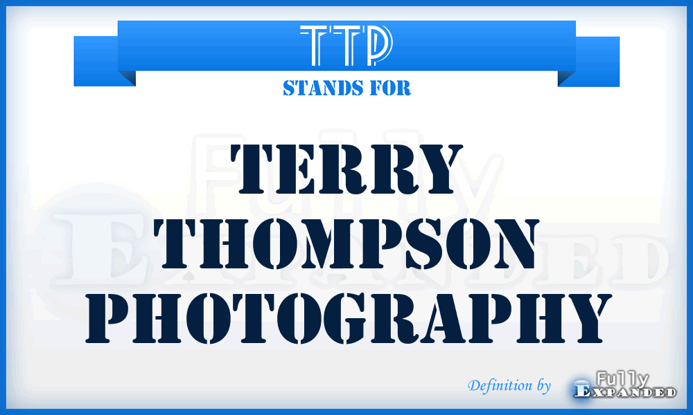 TTP - Terry Thompson Photography
