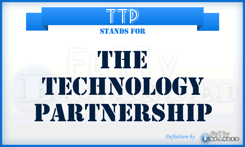 TTP - The Technology Partnership