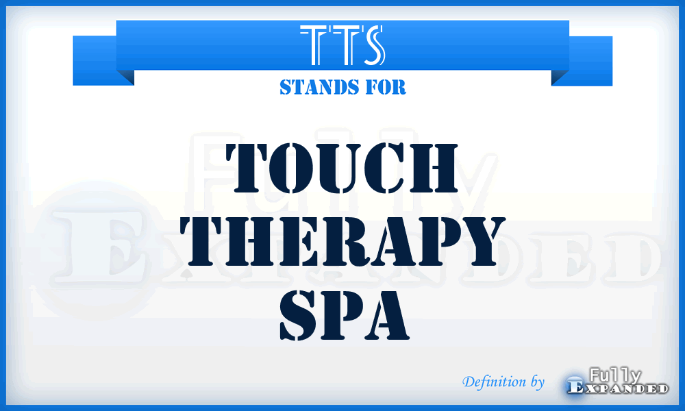 TTS - Touch Therapy Spa