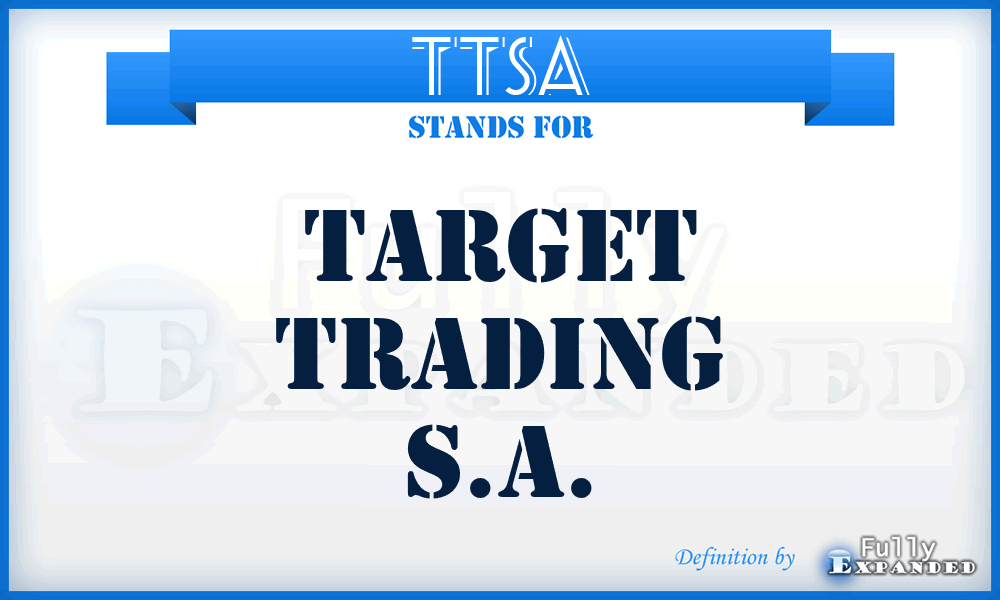TTSA - Target Trading S.A.
