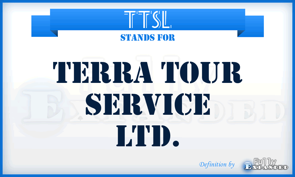 TTSL - Terra Tour Service Ltd.