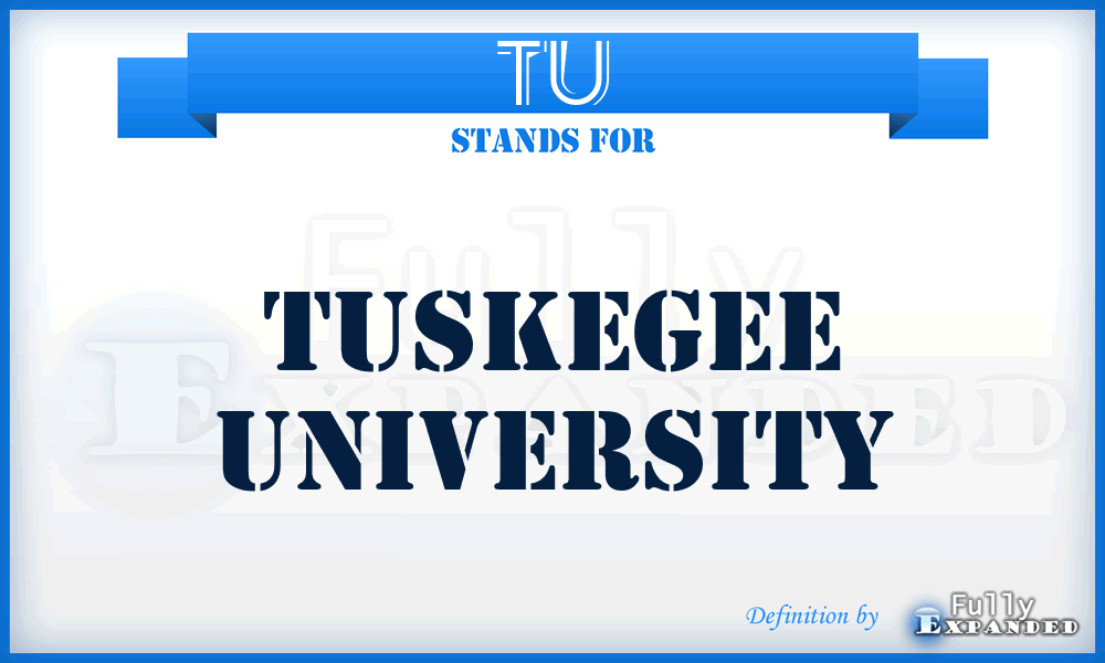 TU - Tuskegee University