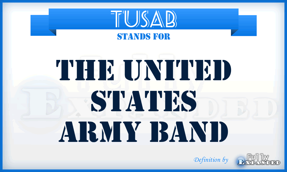 TUSAB - The United States Army Band