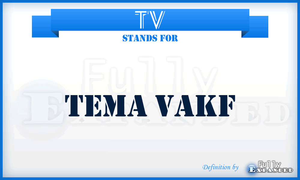 TV - Tema Vakf