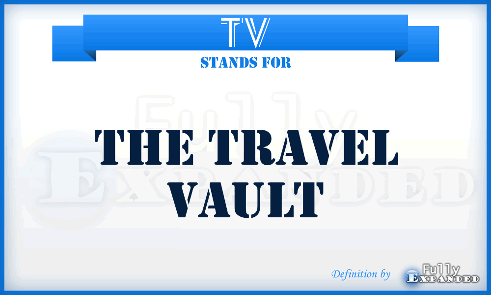 TV - The Travel Vault