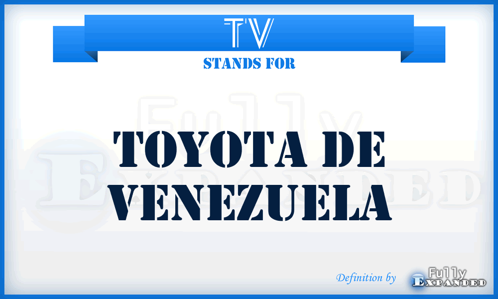 TV - Toyota de Venezuela