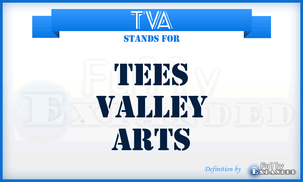TVA - Tees Valley Arts