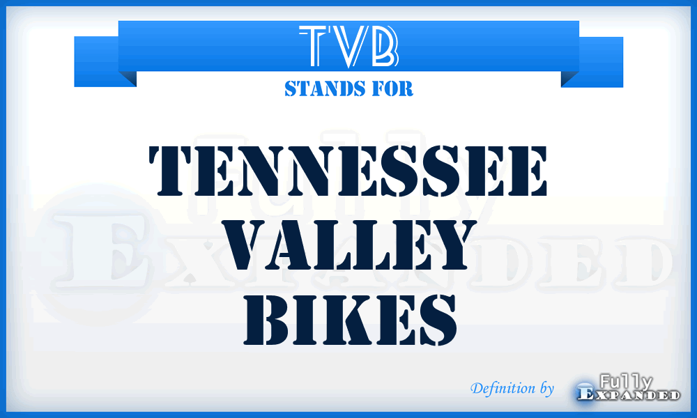 TVB - Tennessee Valley Bikes