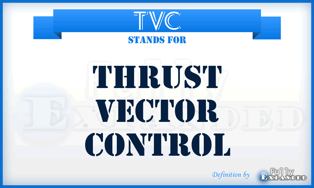 TVC - Thrust Vector Control