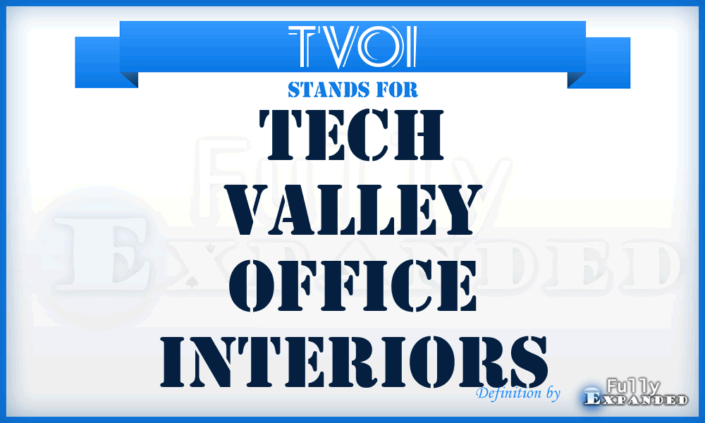TVOI - Tech Valley Office Interiors