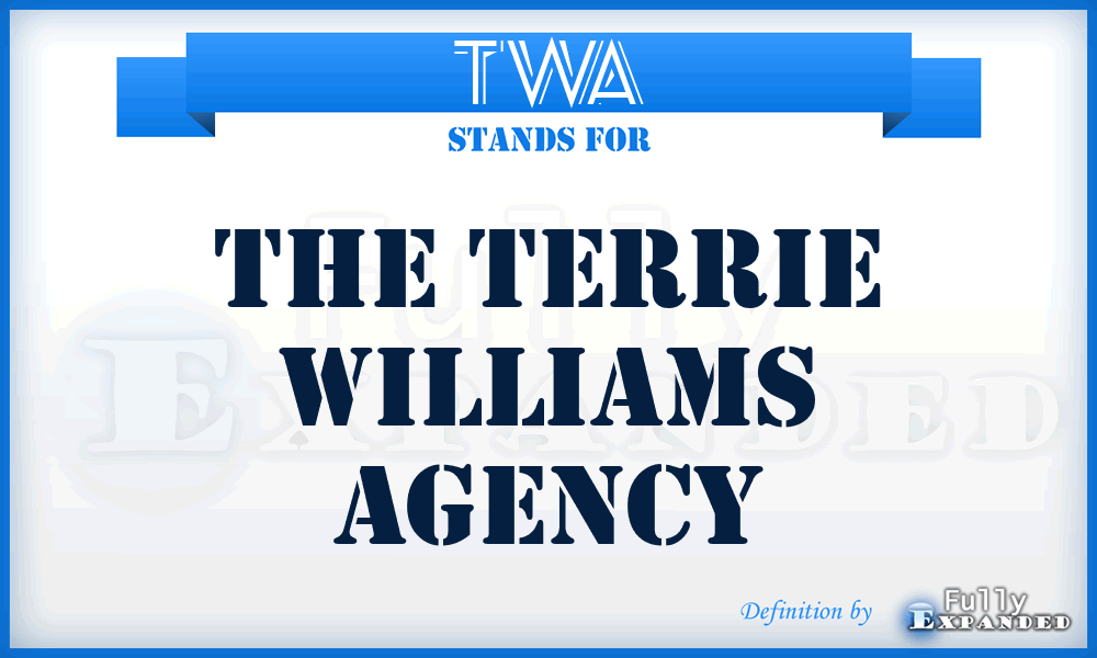 TWA - The Terrie Williams Agency