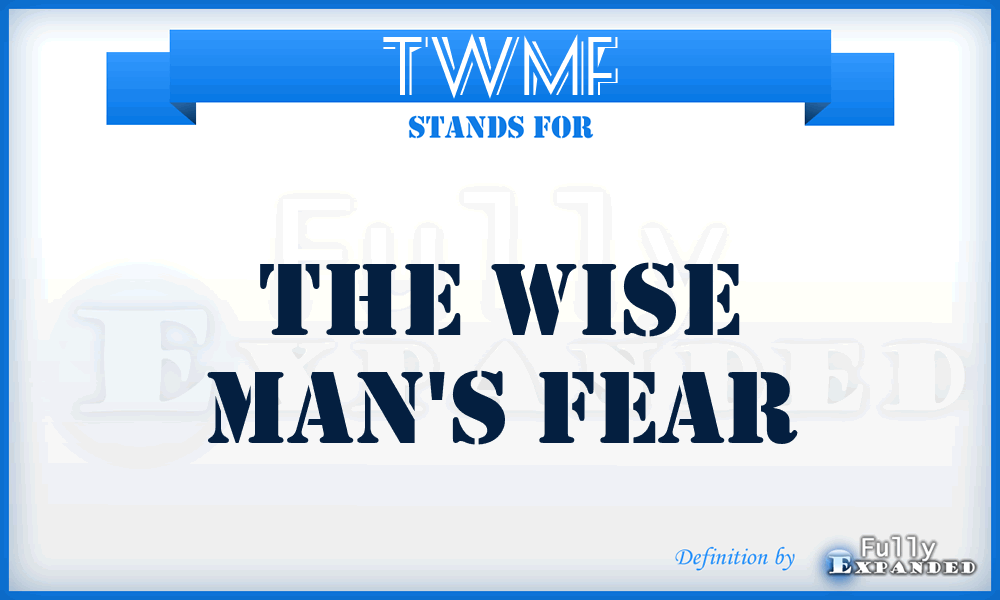 TWMF - The Wise Man's Fear