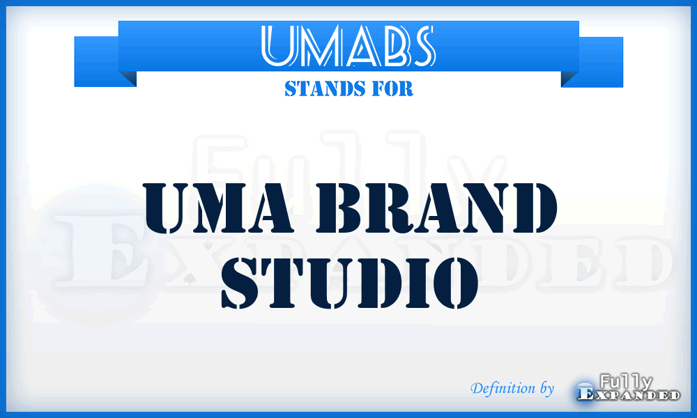 UMABS - UMA Brand Studio