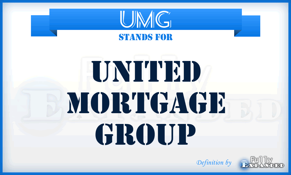 UMG - United Mortgage Group