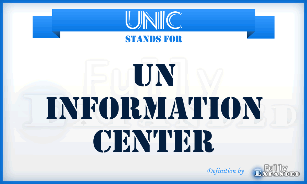 UNIC - UN Information Center