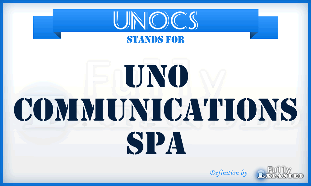 UNOCS - UNO Communications Spa