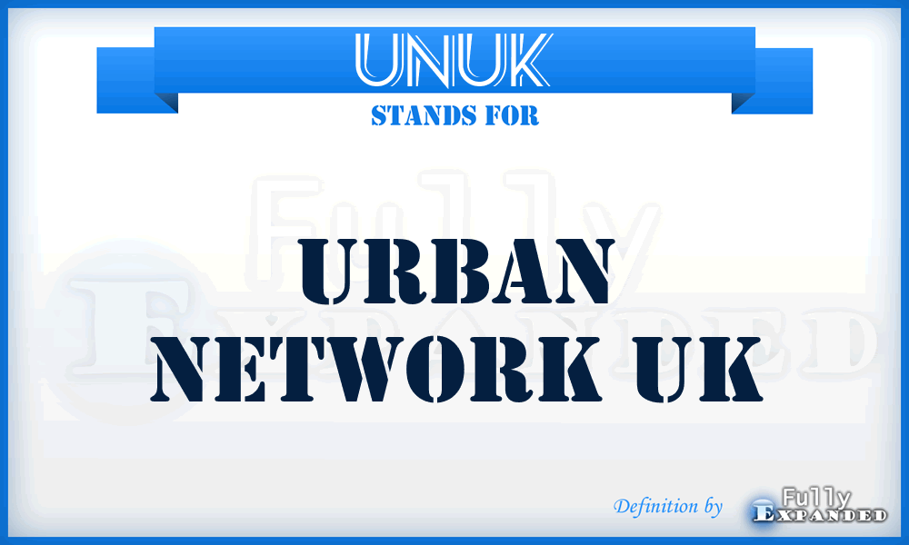 UNUK - Urban Network UK