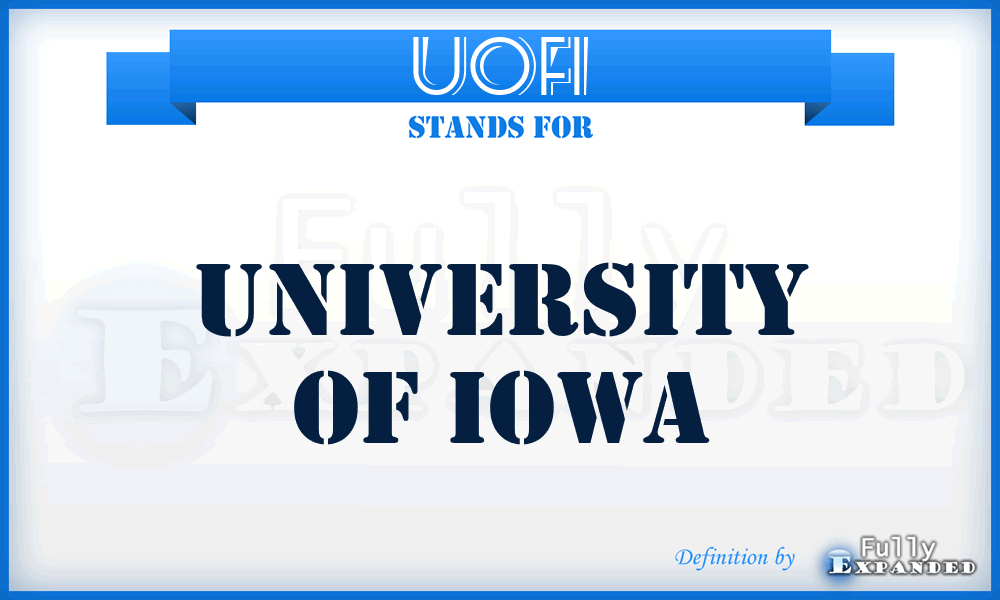 UOFI - University of Iowa