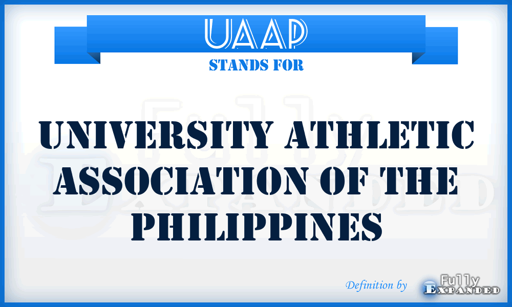 UAAP - University Athletic Association of the Philippines
