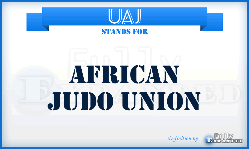 UAJ - African Judo Union