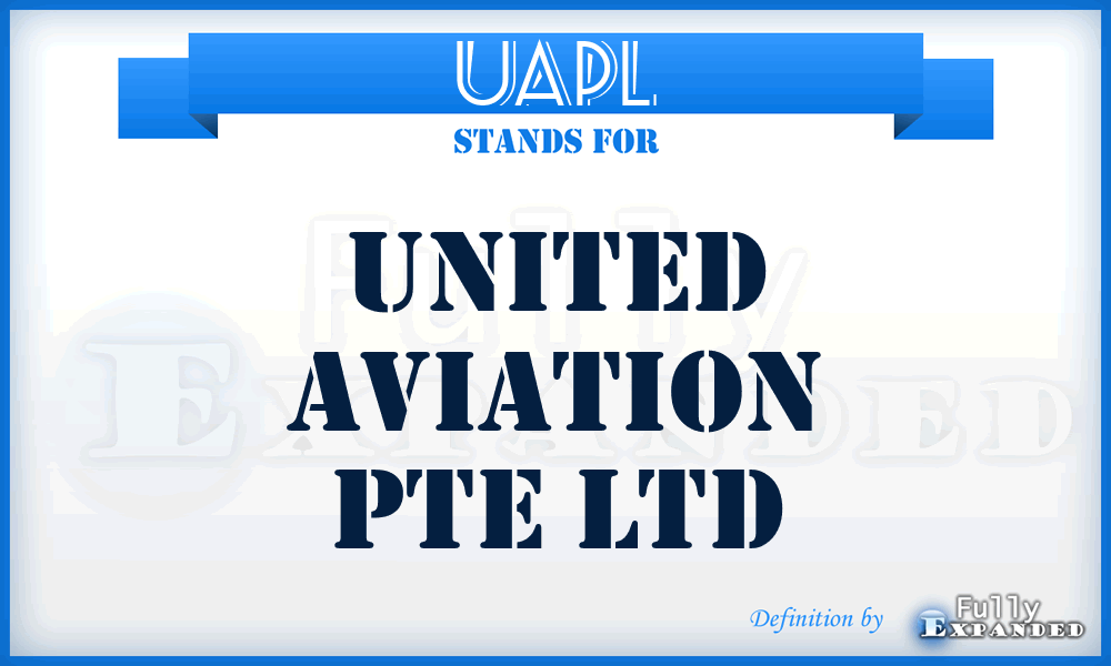 UAPL - United Aviation Pte Ltd