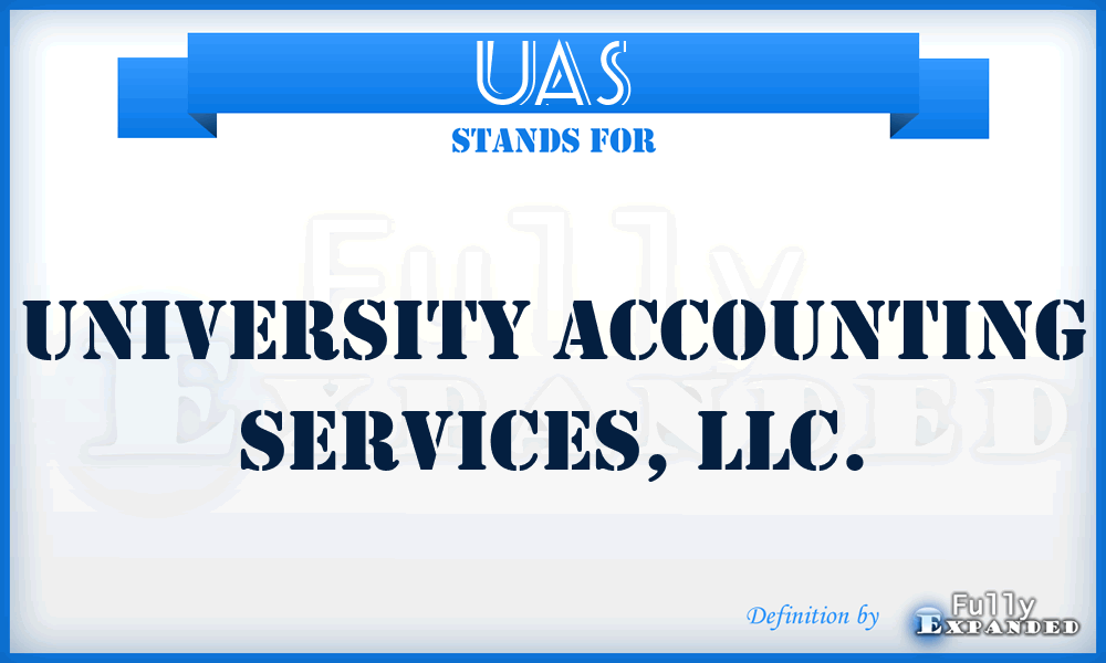 UAS - University Accounting Services, Llc.