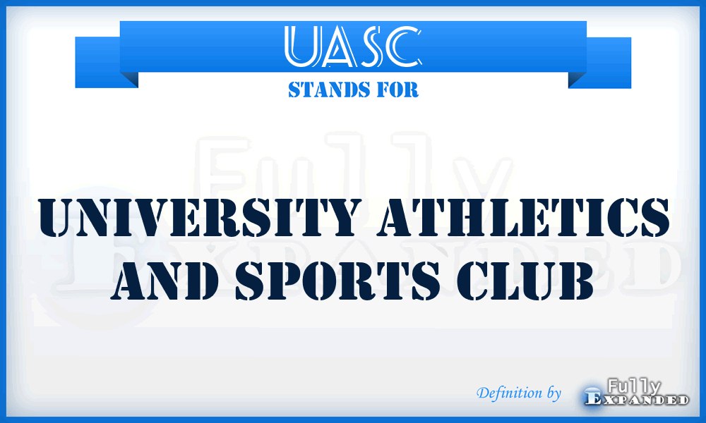 UASC - University Athletics and Sports Club