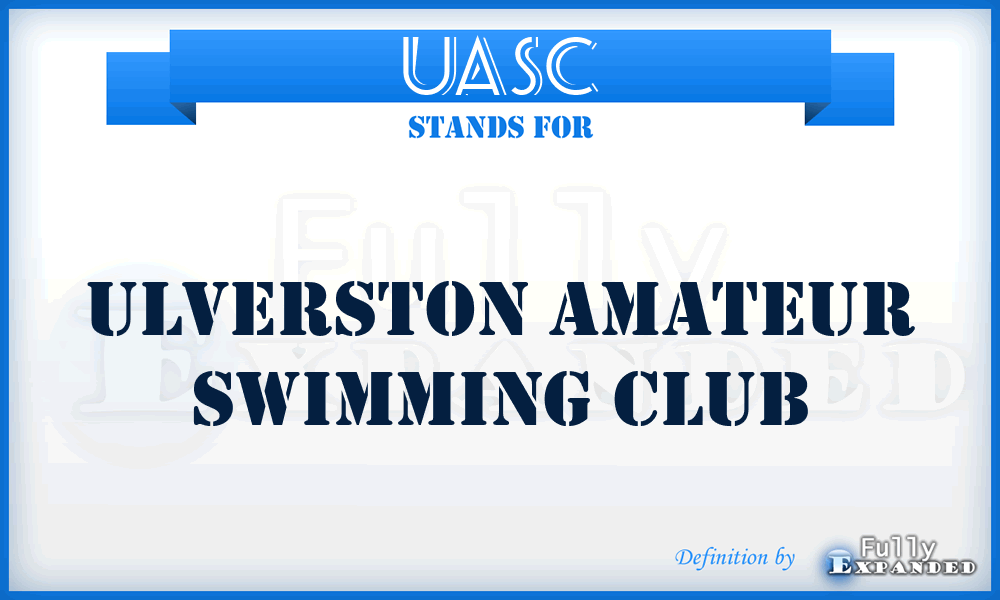 UASC - Ulverston Amateur Swimming Club