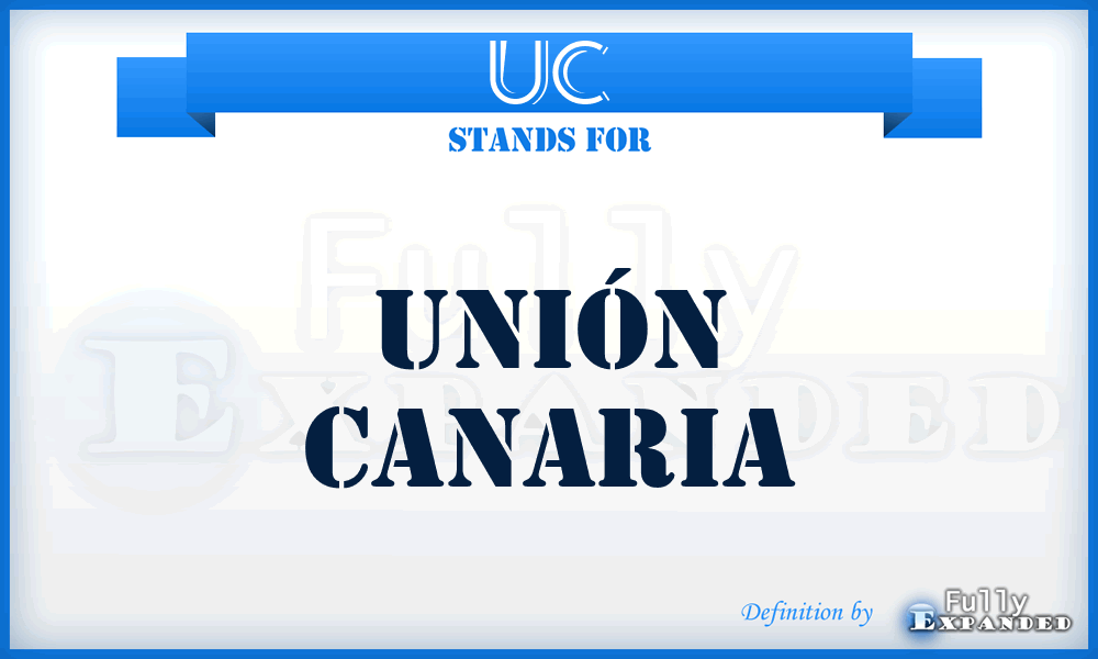 UC - Unión Canaria