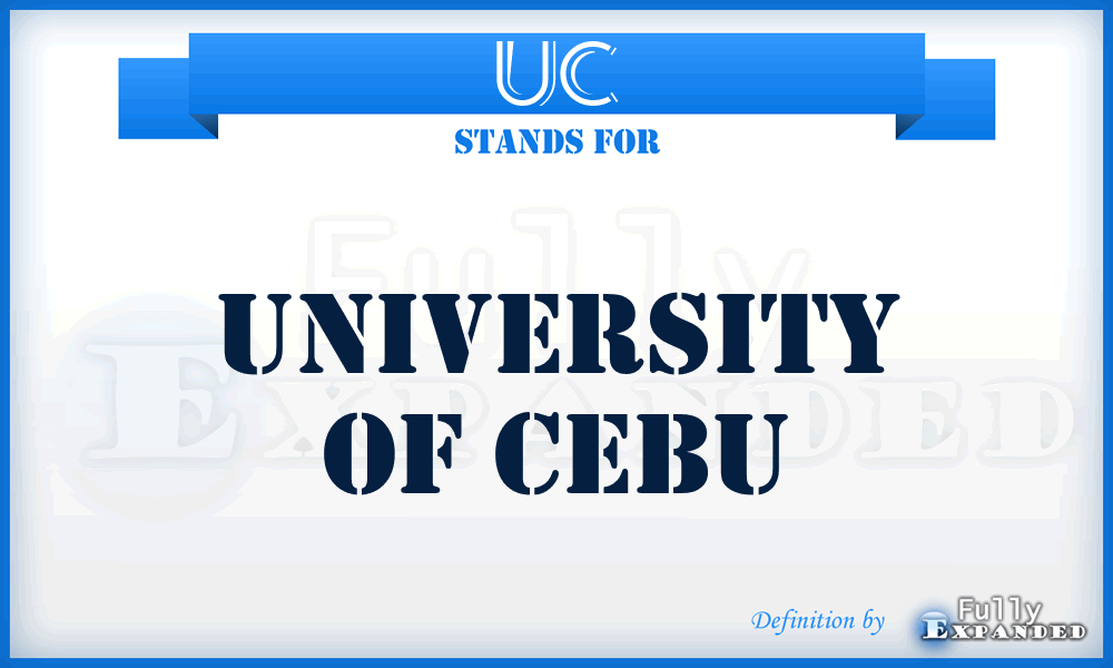 UC - University of Cebu