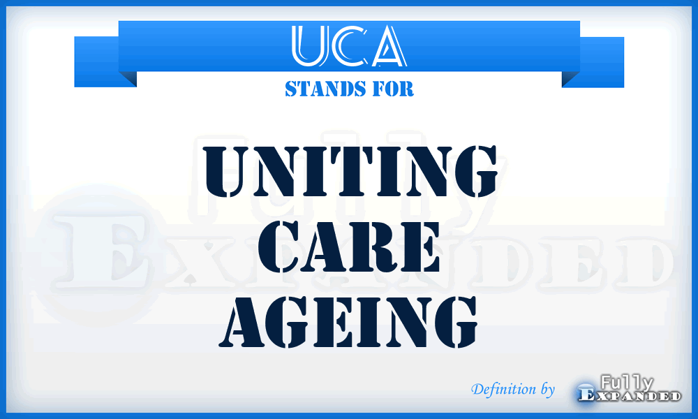 UCA - Uniting Care Ageing