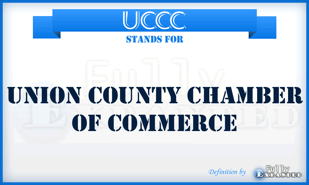 UCCC - Union County Chamber of Commerce