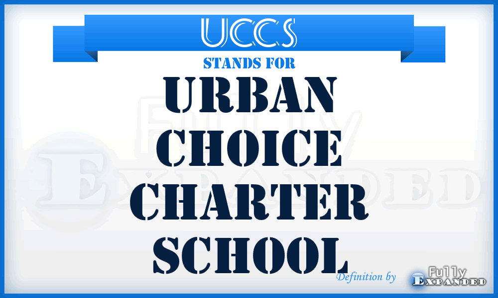 UCCS - Urban Choice Charter School