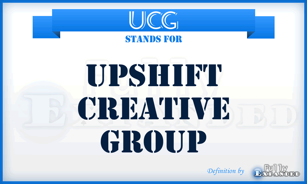 UCG - Upshift Creative Group