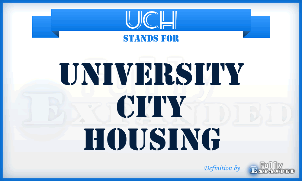 UCH - University City Housing