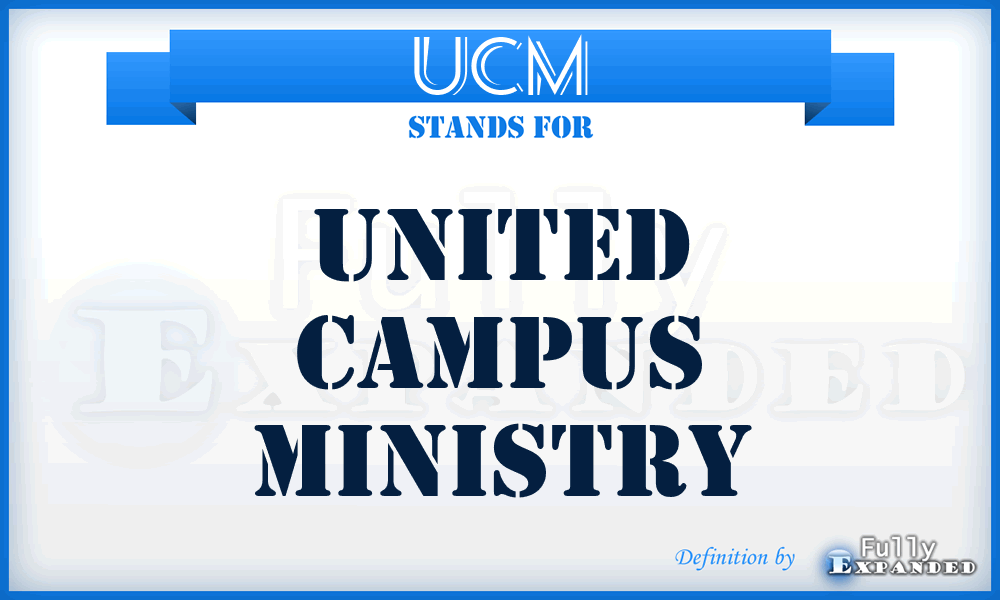 UCM - United Campus Ministry