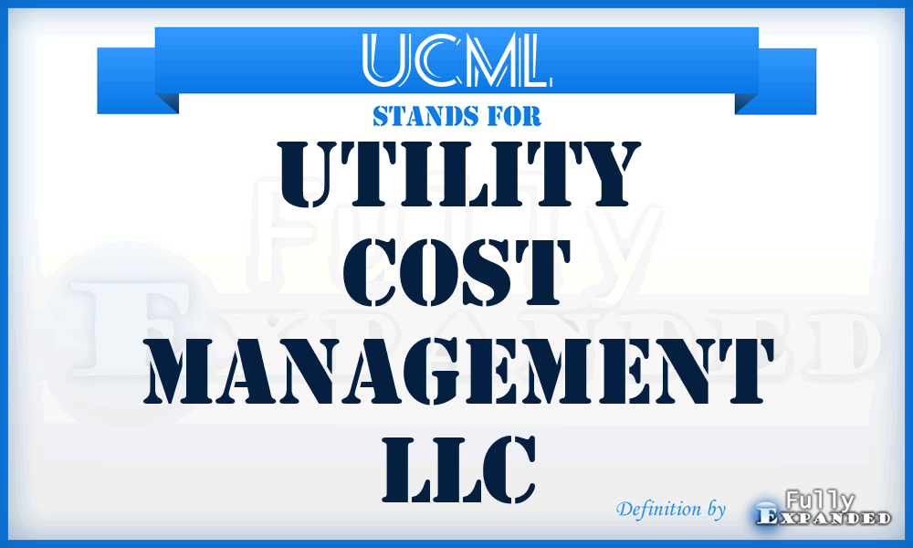 UCML - Utility Cost Management LLC